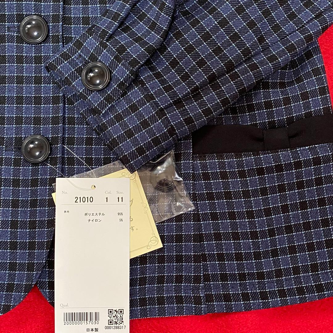 【新品タグ付き】アンジョア 事務服11号 長袖オーバーブラウス Aラインスカート