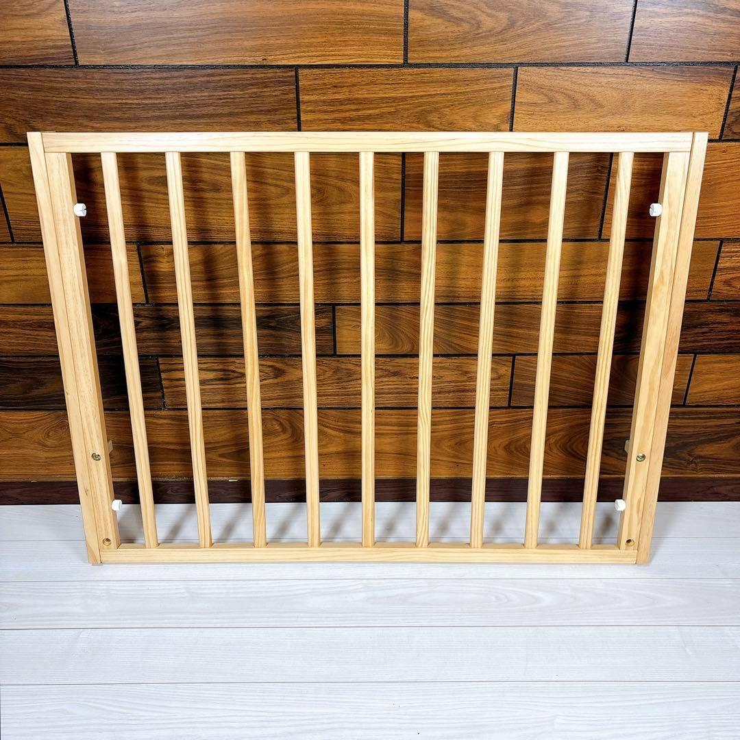 【美品】大和屋 トール Wオープン ミニベビーベッド ミニサイズ ナチュラル