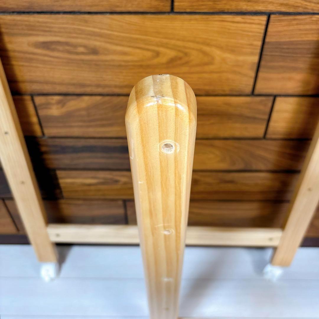 【美品】大和屋 トール Wオープン ミニベビーベッド ミニサイズ ナチュラル