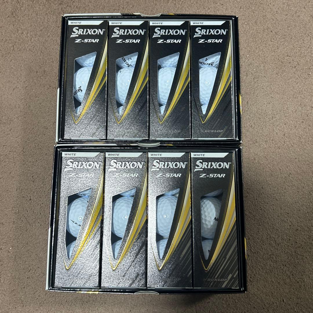 Srixon Z-STAR ホワイト 2ダースセット
