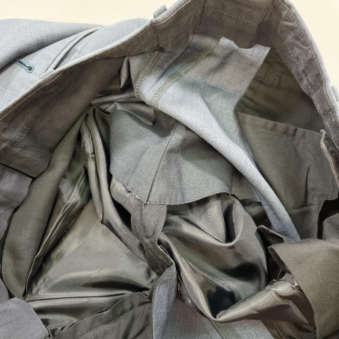 バーニーズニューヨーク ビジネススーツ ブルーグレー 46 ロロピアーナ