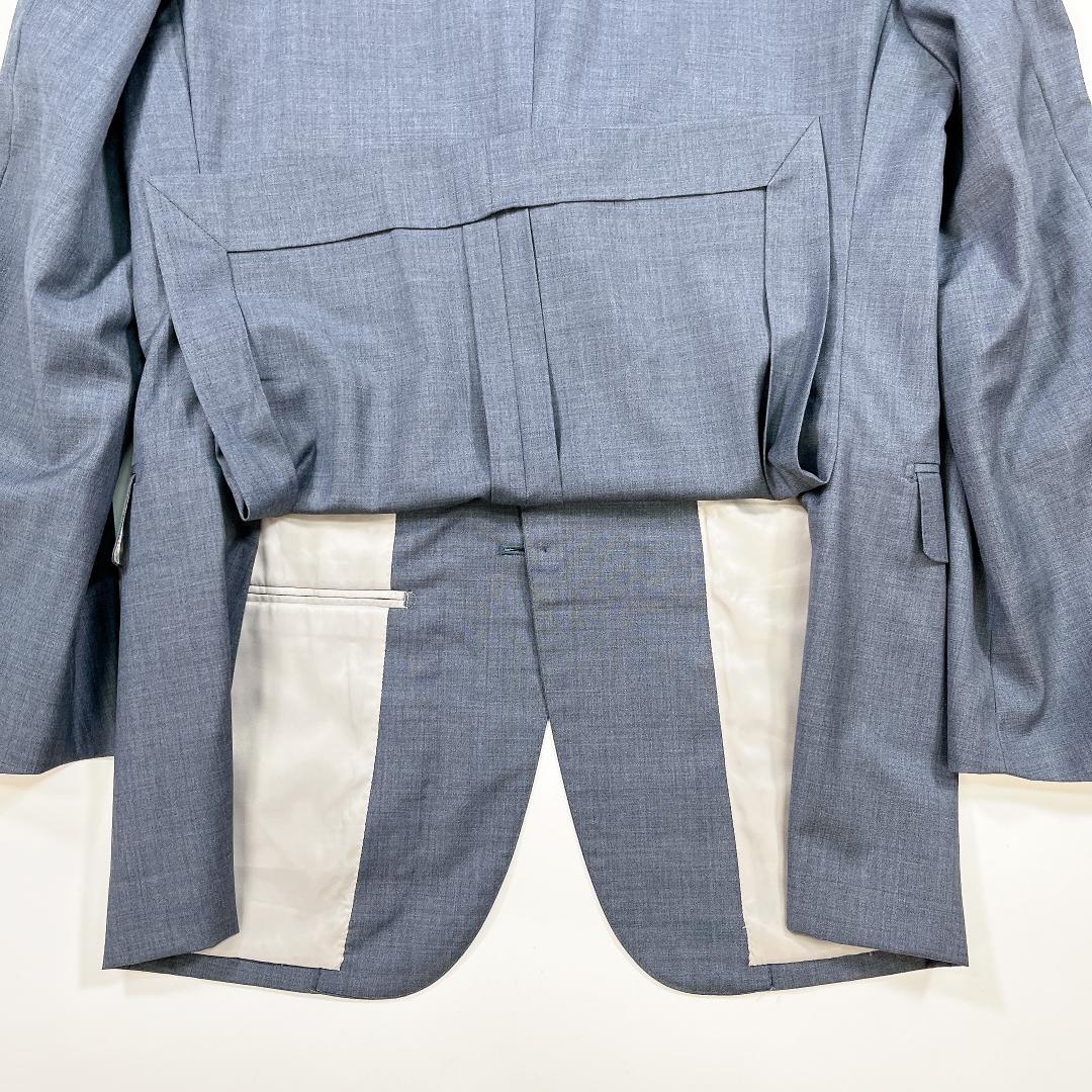 バーニーズニューヨーク ビジネススーツ ブルーグレー 46 ロロピアーナ