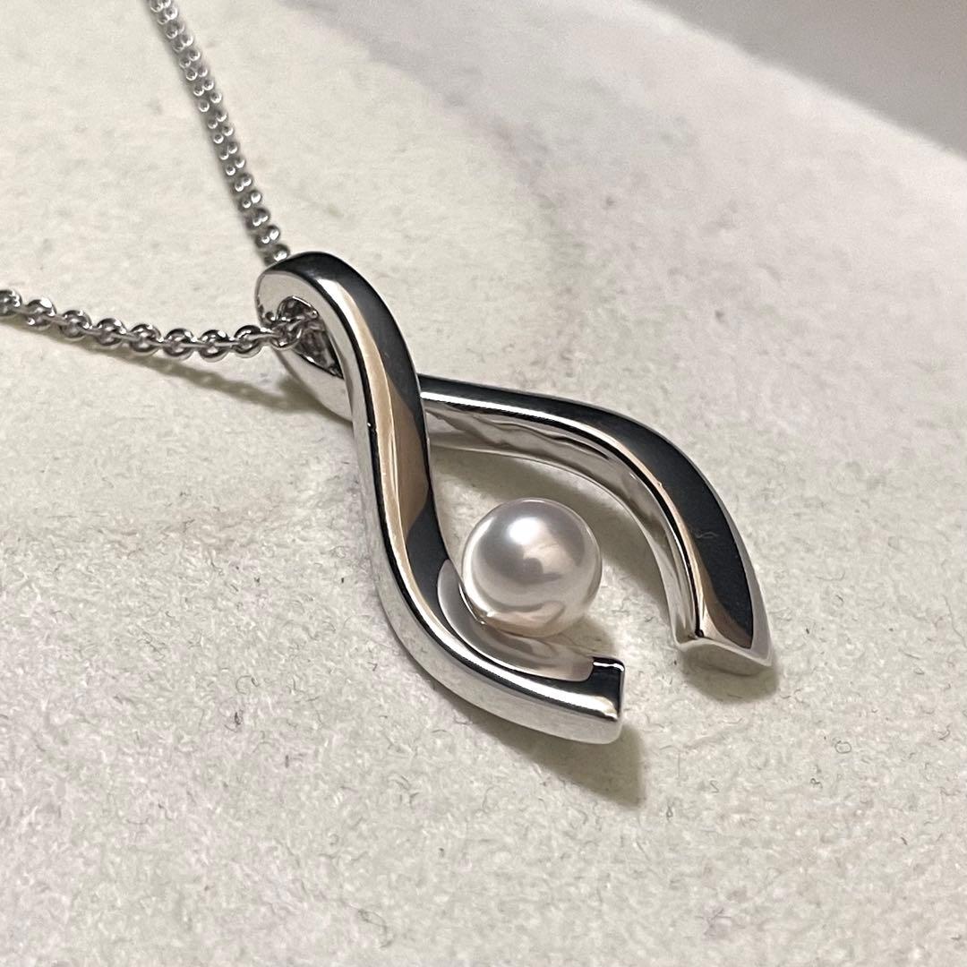 【ミキモト✨美品】 あこや真珠 ネックレス 7.0 ペンダント パール 1ピース