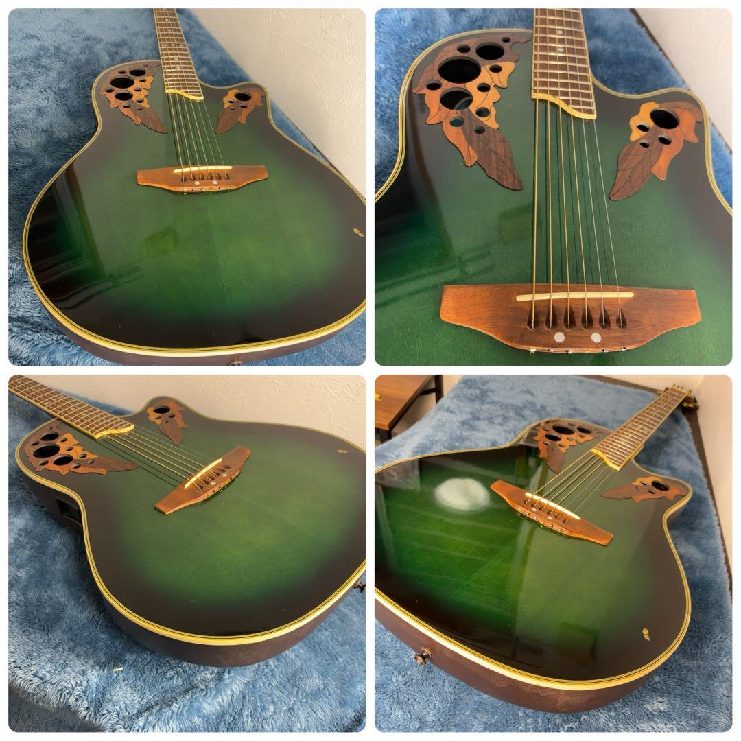 まなべにゃん Ovation Celebrity CS247 エレアコ