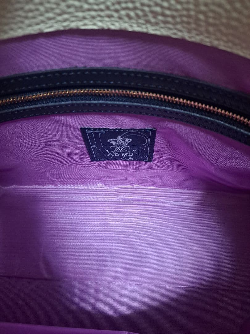 ADMJ アクセソワ バッグ オフホワイト レア コンクルージョン