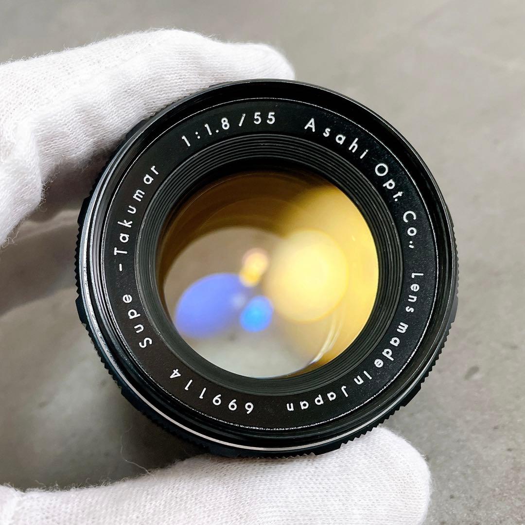 【希少初期型】PENTAX Super Takumar 55mm f1.8