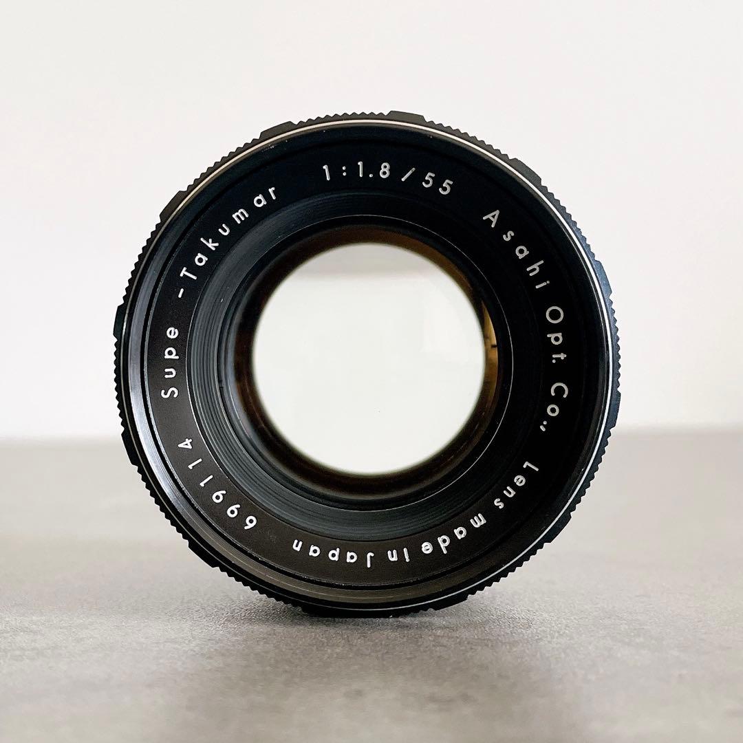 【希少初期型】PENTAX Super Takumar 55mm f1.8