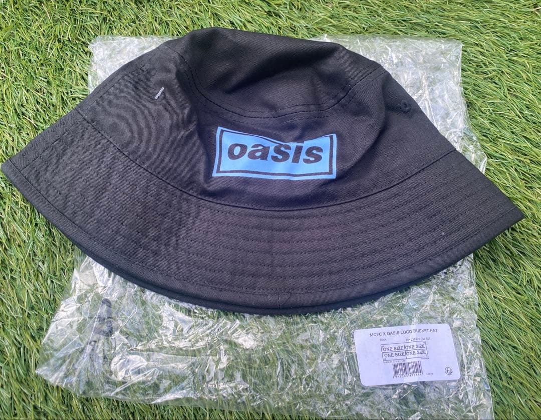 日本未発売 限定 完売品MCFC x Oasis ロゴ バケットハット
