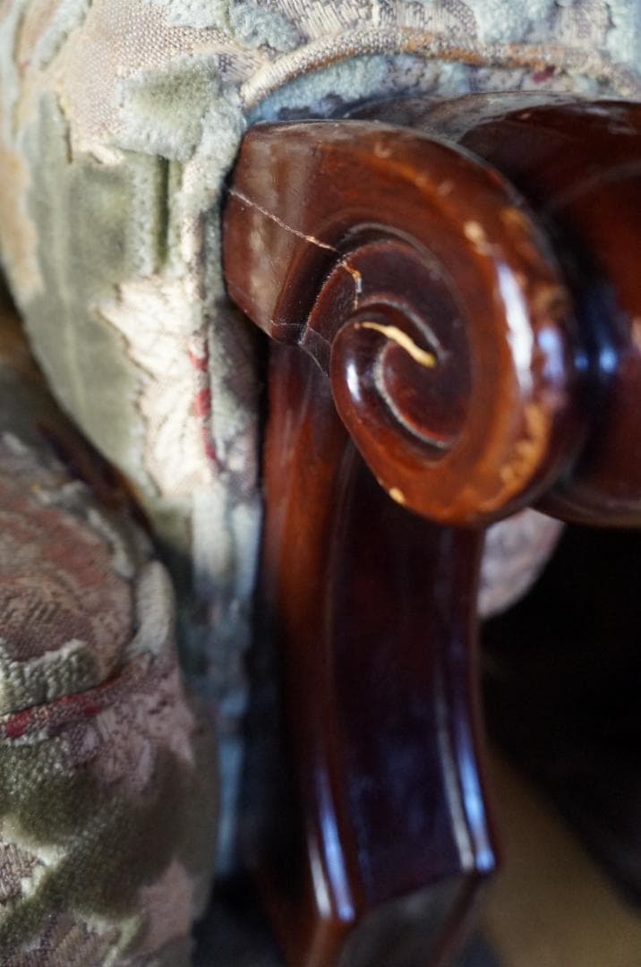 期間限定SALE・カリモク・一人掛けソファー・ヴィンテージ・昭和レトロ・金華山