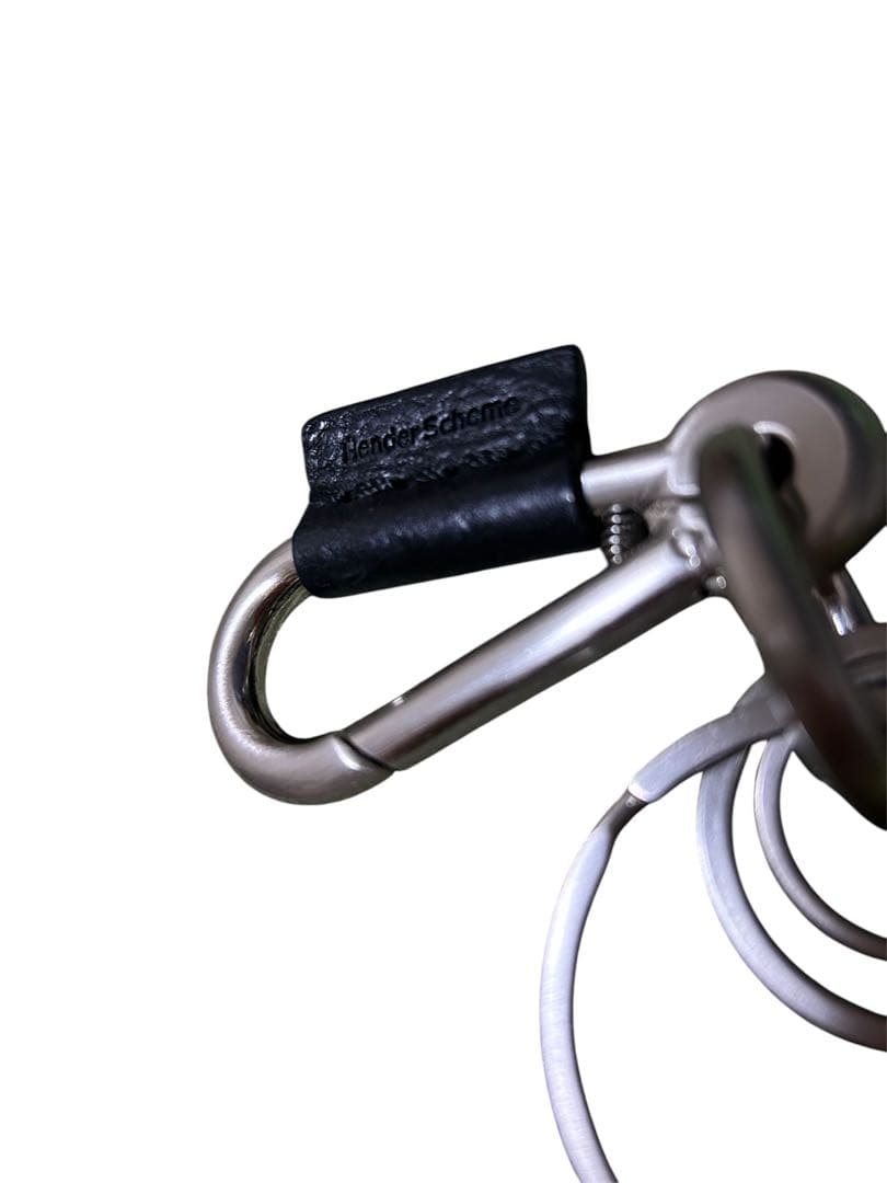 【美品】Hender Scheme エンダースキーマ カラビナ レザー ブラック