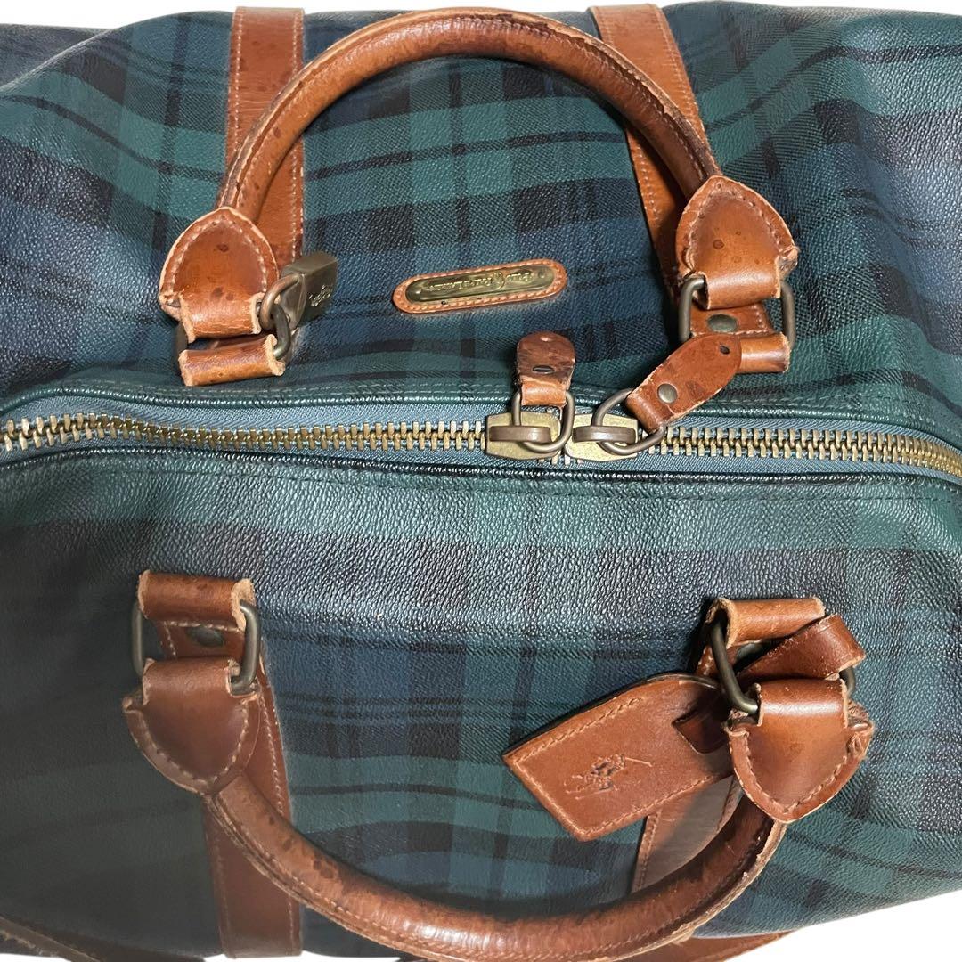 Ralph Lauren ポロラルフローレン ボストンバック ブラックウォッチ