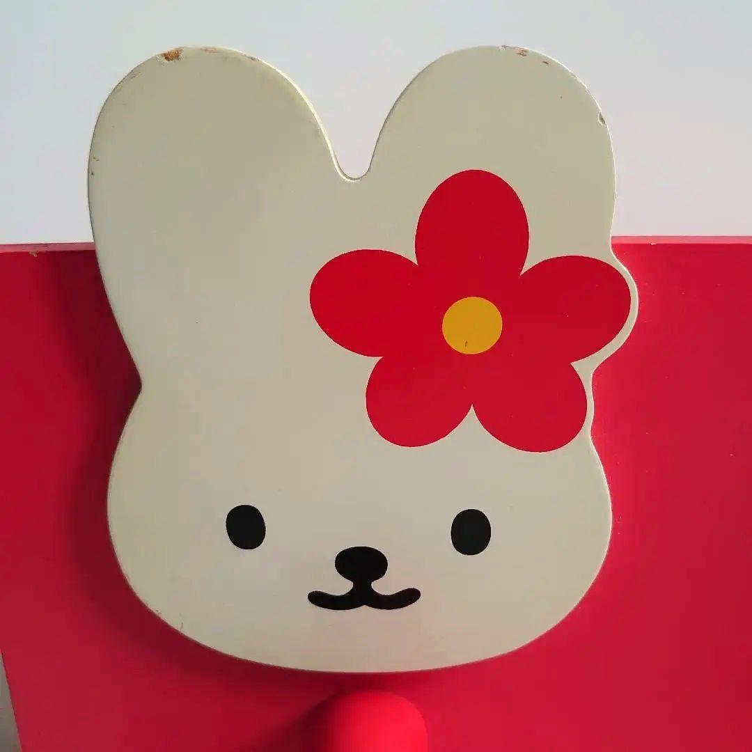 稀少SANRIO Hello Kitty 赤シリーズ木製ウッドフック1999年製