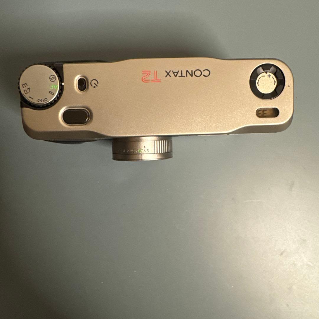 J*！様 CONTAX T2 ゴールド コンパクトカメラ ケース付き