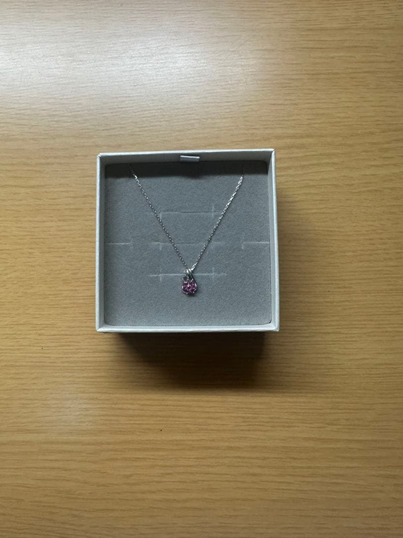 TSUTSUMI ピンクストーン ネックレス