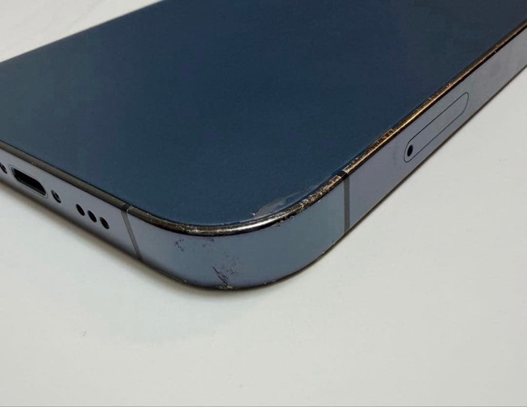 iPhone12pro パシフィックブルー 256GB バッテリ 一容量81%