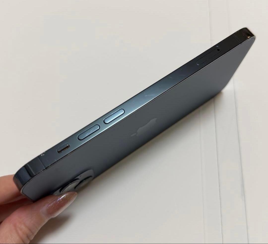 iPhone12pro パシフィックブルー 256GB バッテリ 一容量81%