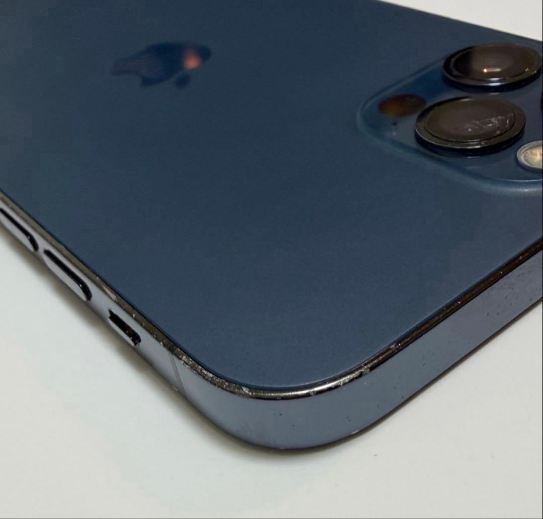 iPhone12pro パシフィックブルー 256GB バッテリ 一容量81%