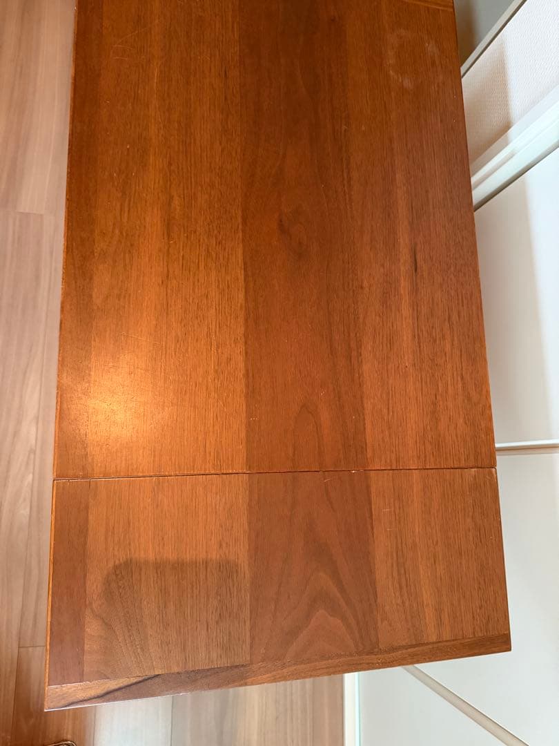 CRASHGATE 大川家具　木製キッチンワゴン ダークウォークナット