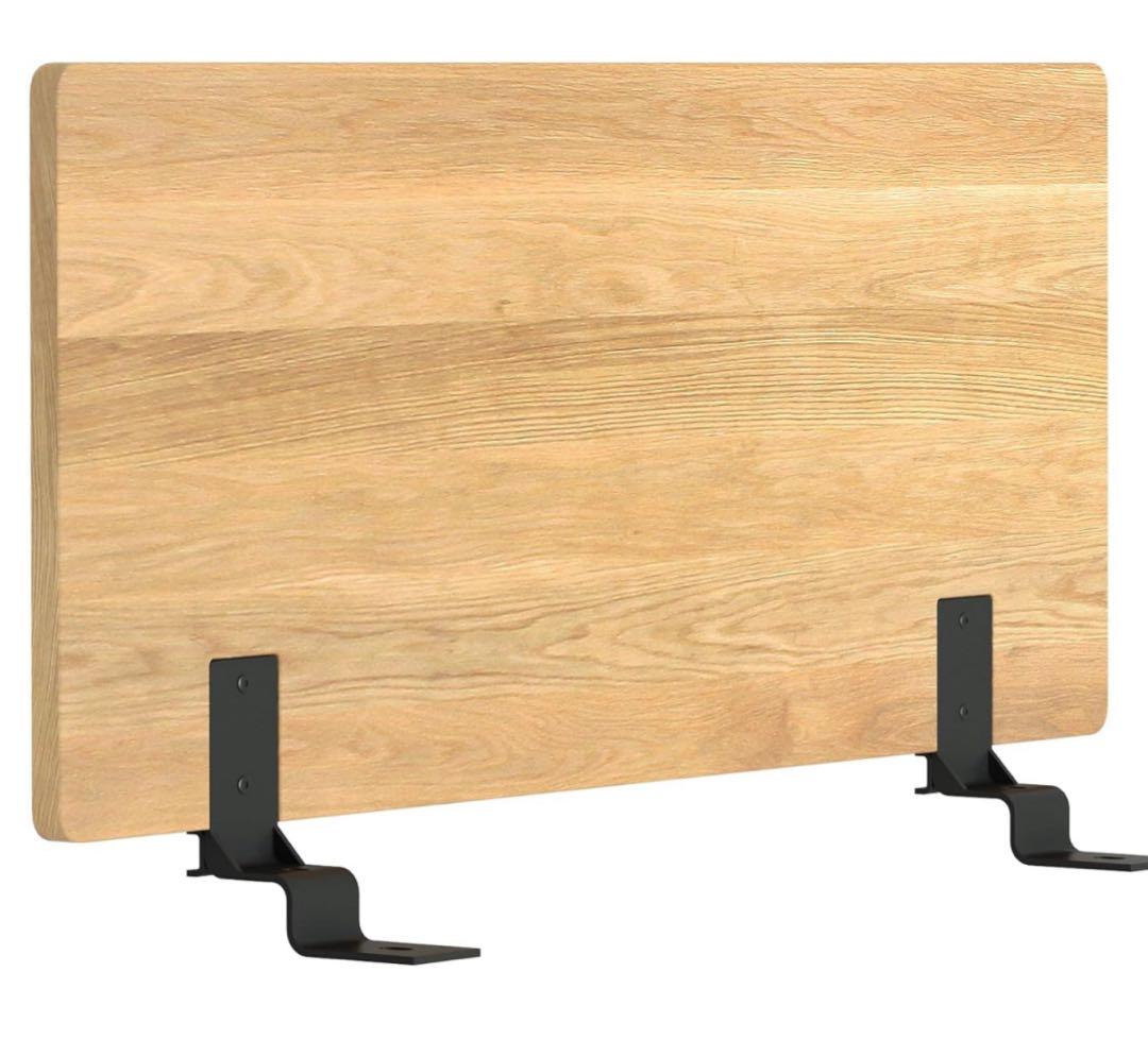 【新品、未使用】無印良品 木製ベッドフレーム用ヘッドボード シングルサイズ