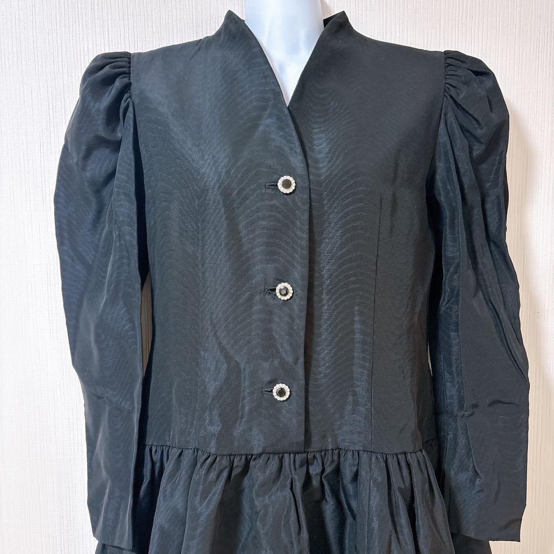 GIVENCHY ジバンシー ヴィンテージ　ドレス　ワンピース　レトロボタン