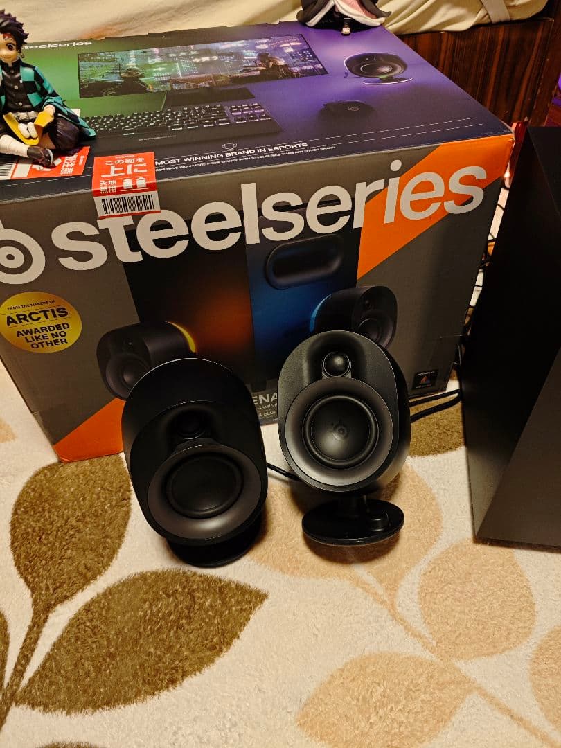 SteelSeries Arena 7 スピーカー 箱付き 美品
