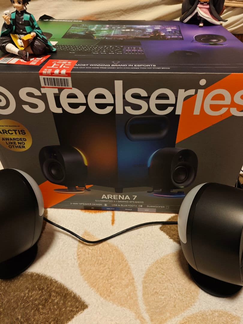 SteelSeries Arena 7 スピーカー 箱付き 美品