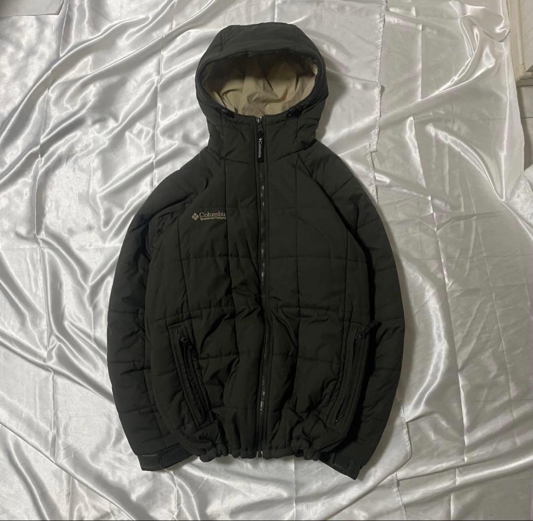か*め様 Columbia hooded puffer jacket 短
