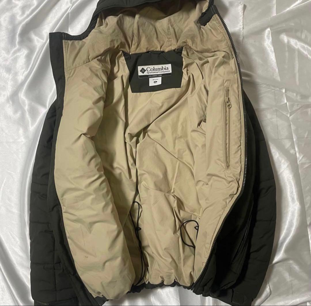 か*め様 Columbia hooded puffer jacket 短