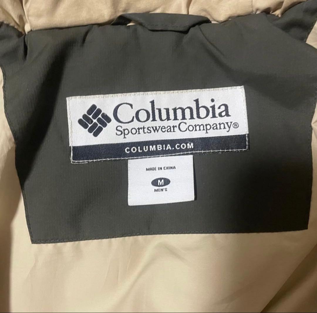 か*め様 Columbia hooded puffer jacket 短