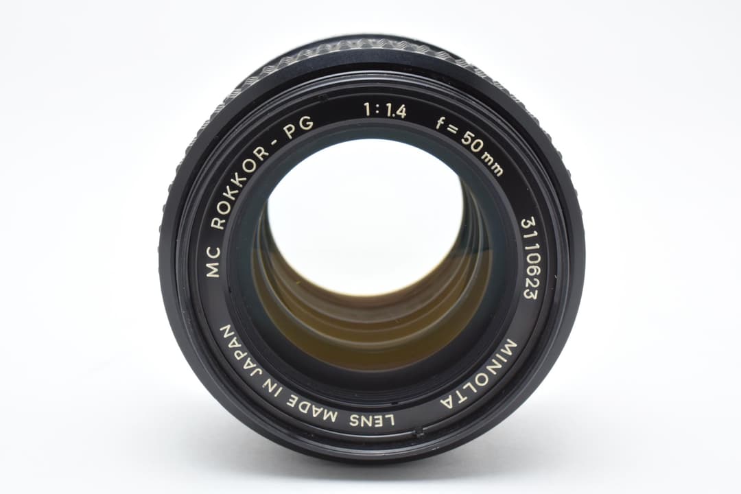 美品 Minolta MC ROKKOR-PG 50mm F1.4 #9758
