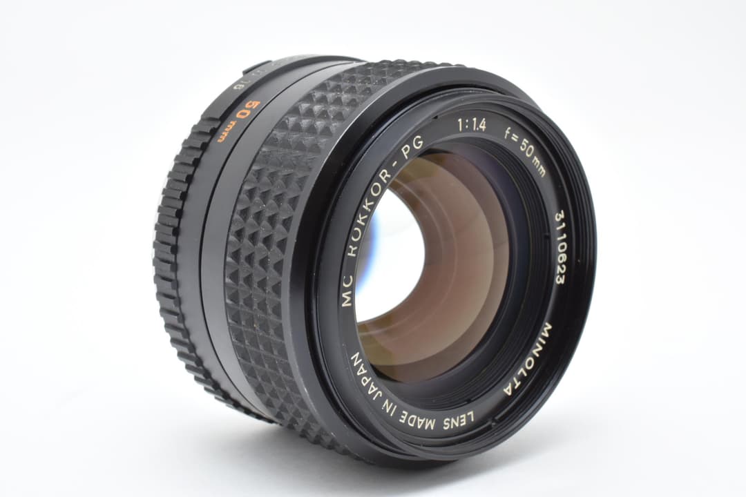 美品 Minolta MC ROKKOR-PG 50mm F1.4 #9758