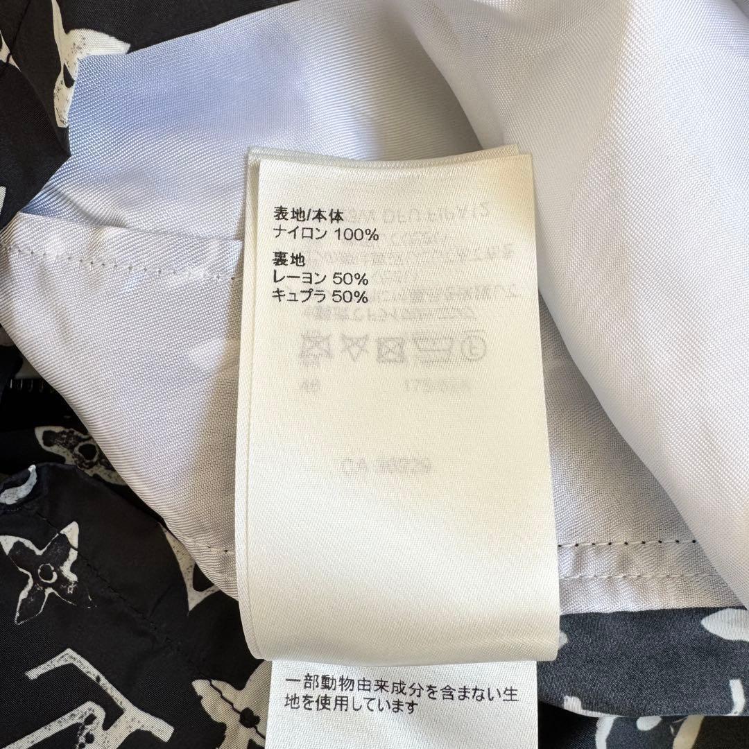 新品未使用　ルイヴィトン　ショートパンツ　モノグラム　総柄　ブラック　Sサイズ