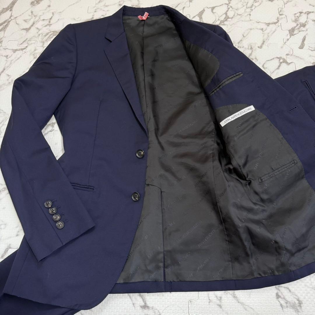 美品　ジョンローレンスサリバン　スーツ　セットアップ　ネイビー