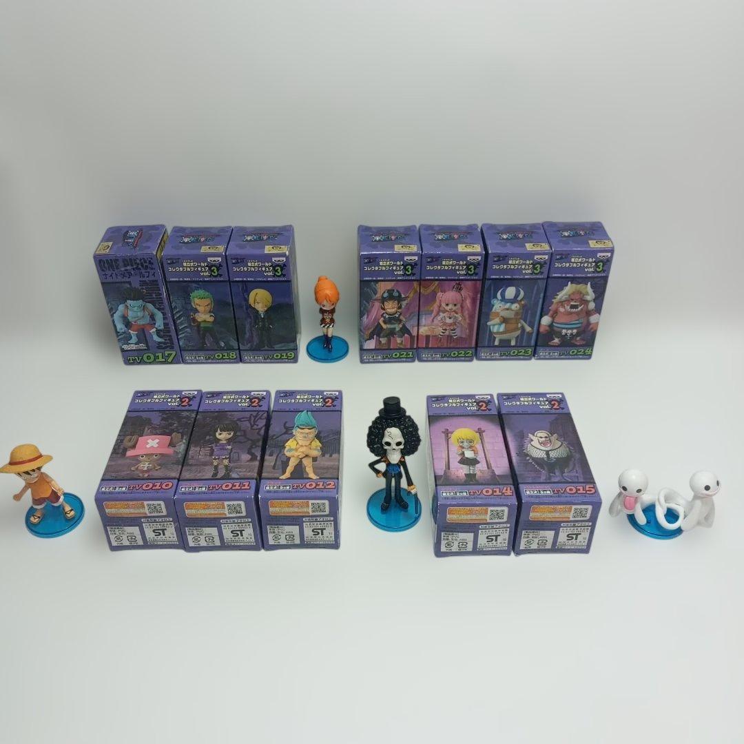 ワンピース ワールドコレクタブルフィギュア　vol.2・3　16体 コンプ品
