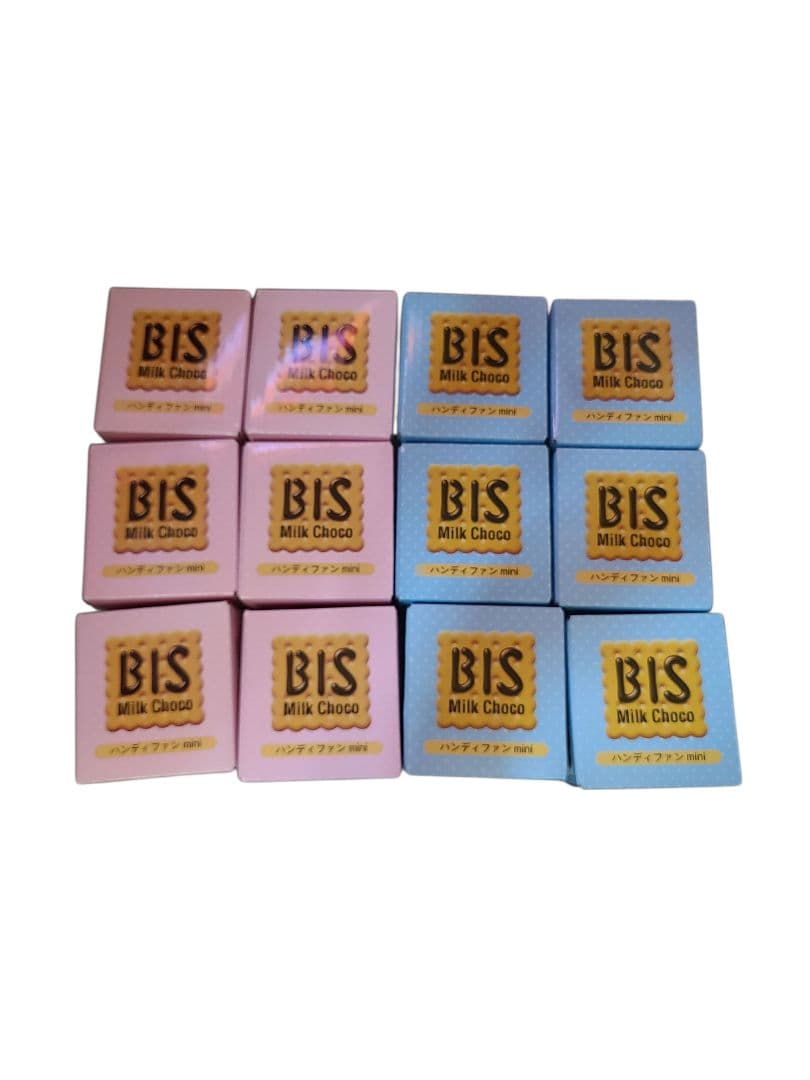 チロルチョコミニハンディファン12個セット