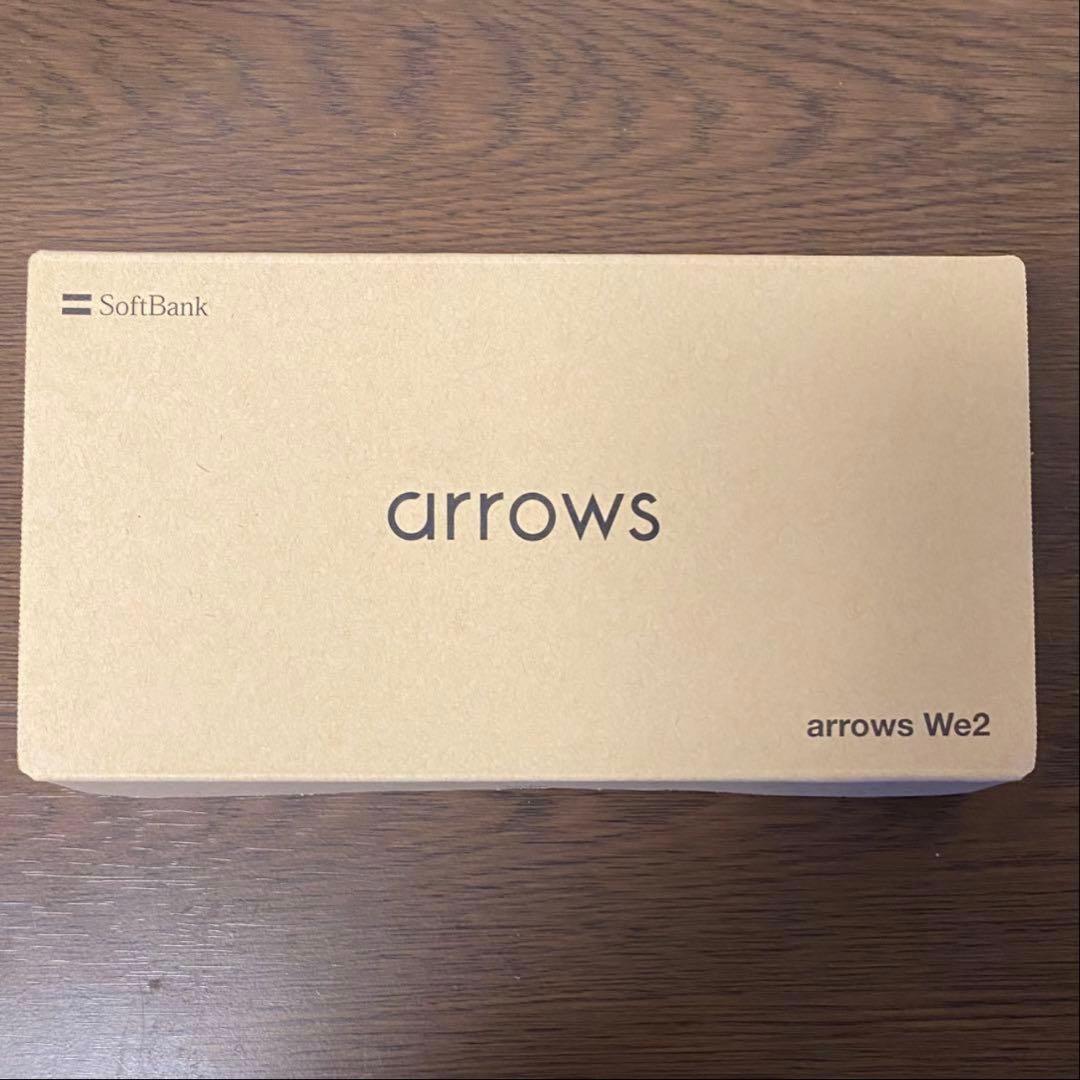 SoftBank arrows We2 ライトオレンジ 未開封