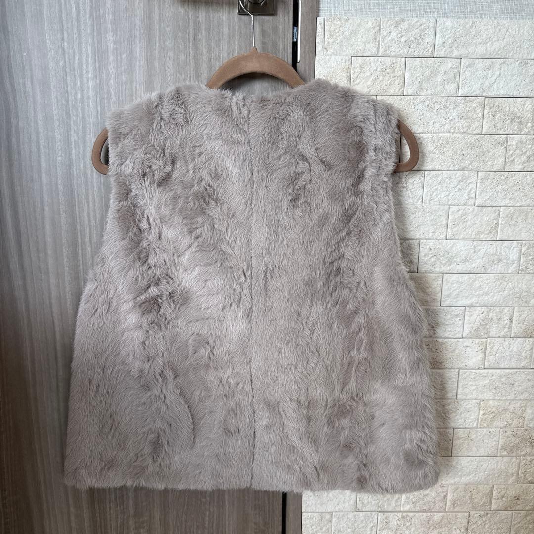 BEAUTY&YOUTH ユナイテッドアローズ★フェイクファーベスト