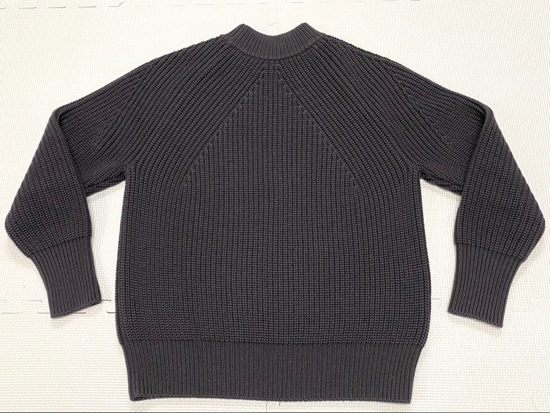 BATONER バトナー シグネチャー モックネック ダークグレー サイズ1