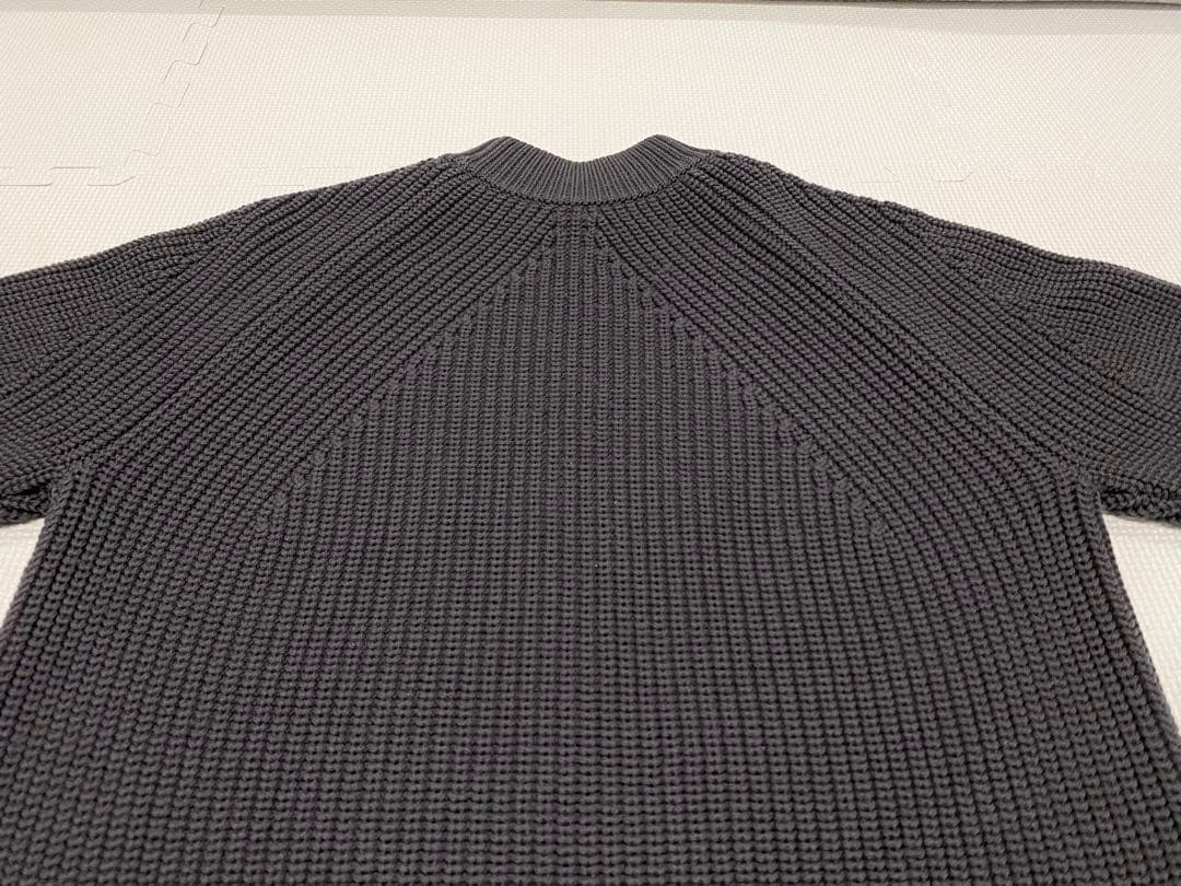 BATONER バトナー シグネチャー モックネック ダークグレー サイズ1