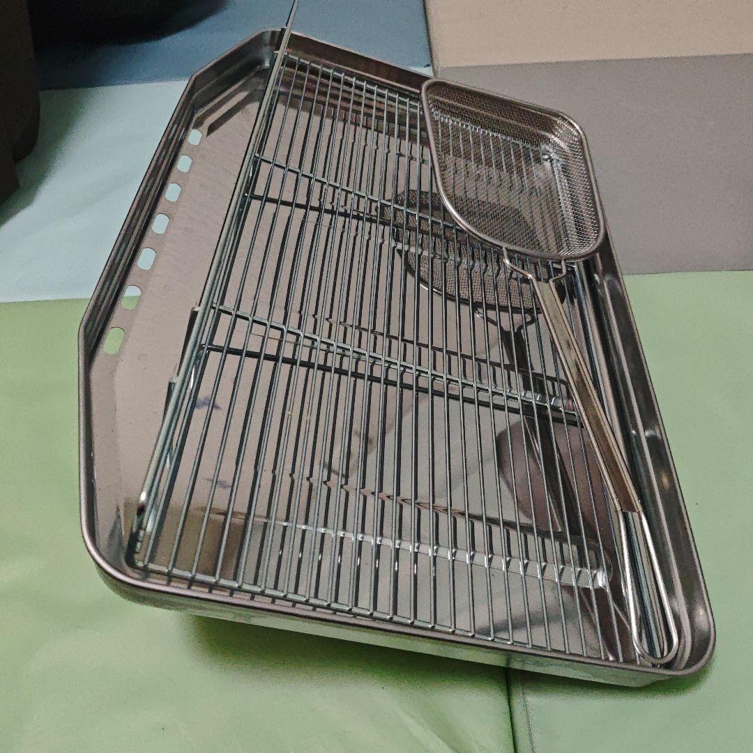 新品未使用　業務用フライヤー油受け