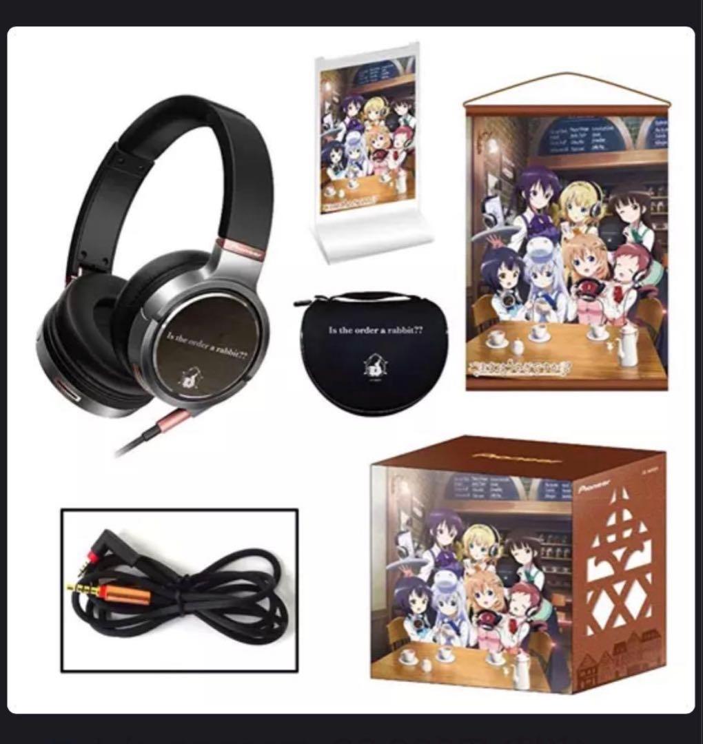 受注販売品 限定版　ご注文はうさぎですか？　オーディオプレイヤー　ヘッドフォン