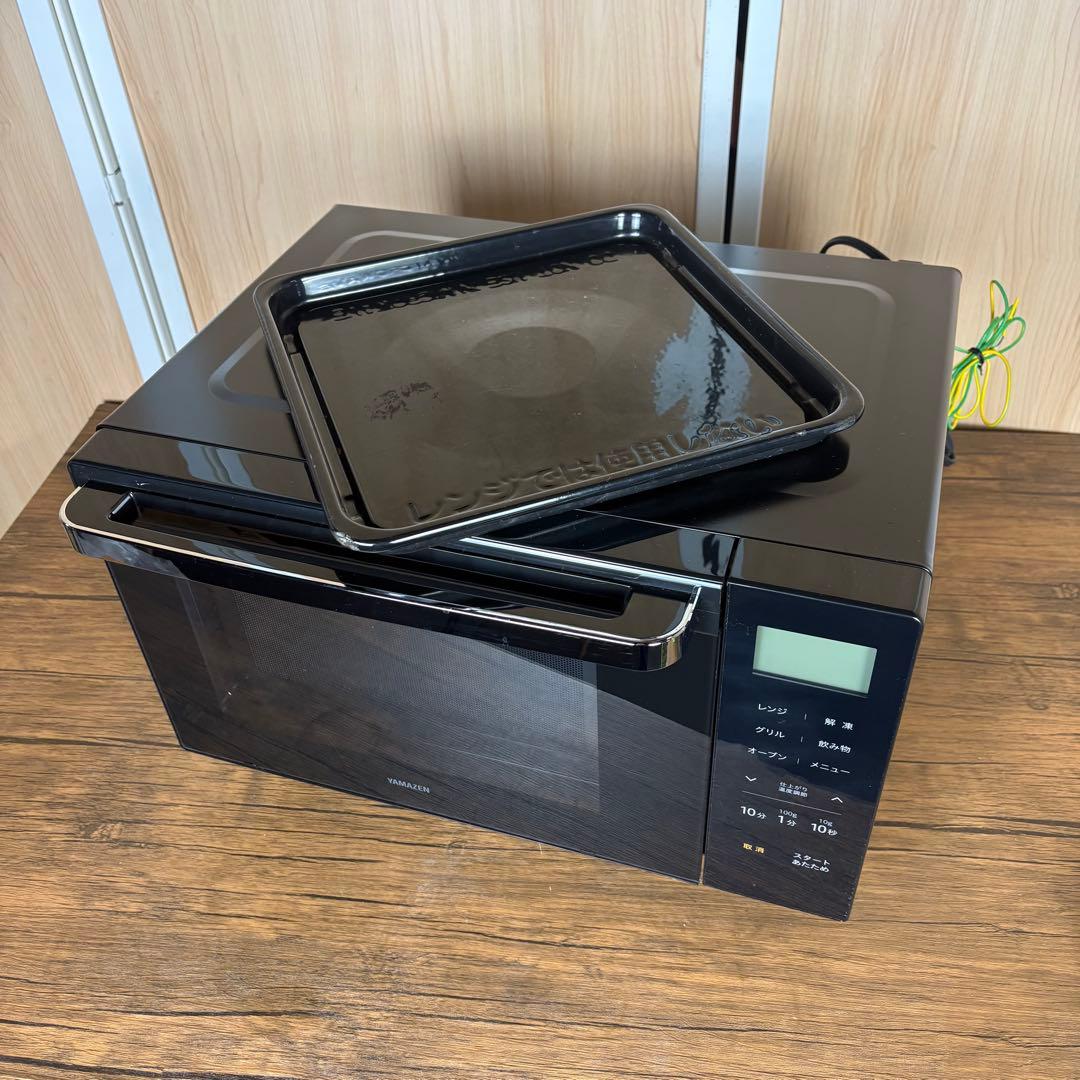 YAMAZEN 山善　オーブンレンジ YRJ-F182TV(B) 2023年製