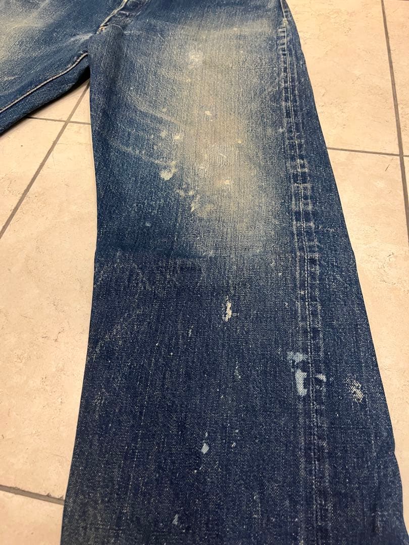 60s Levi's 501 big-E 濃紺　W38L31