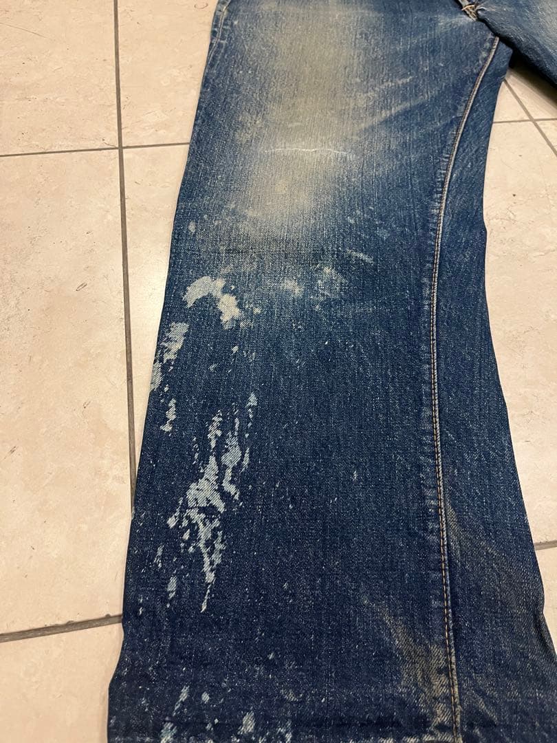 60s Levi's 501 big-E 濃紺　W38L31