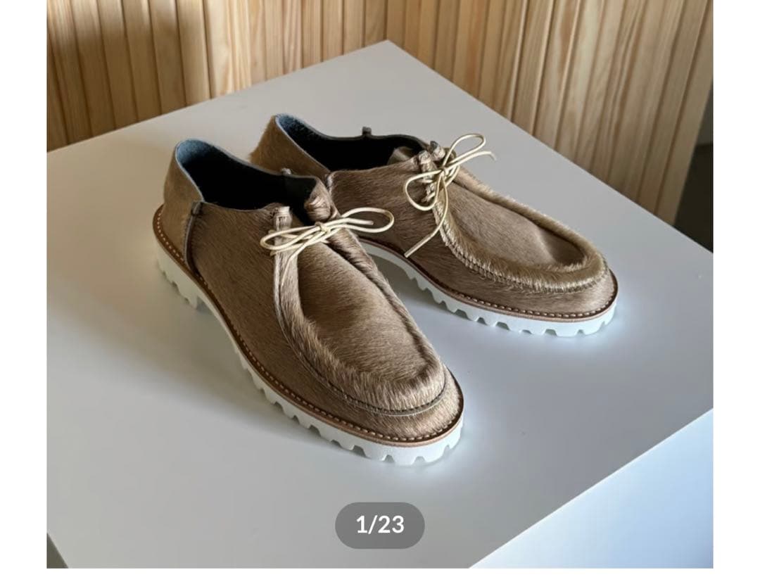 argue モカシン/ベージュ