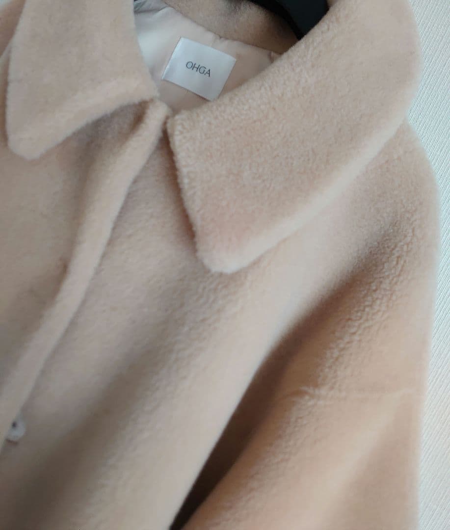 OHGA オオガ/エコファーコート　エコムートンコート　ボアコート　S