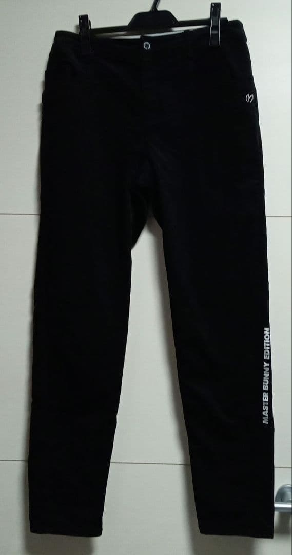 MASTER BUNNY EDITION 冬用 パンツ ブラック サイズ2
