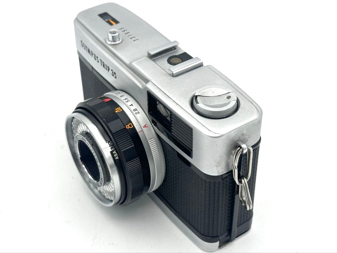 【完動品】OLYMPUS TRIP 35 フィルムカメラ 動作確認済 赤ベロOK