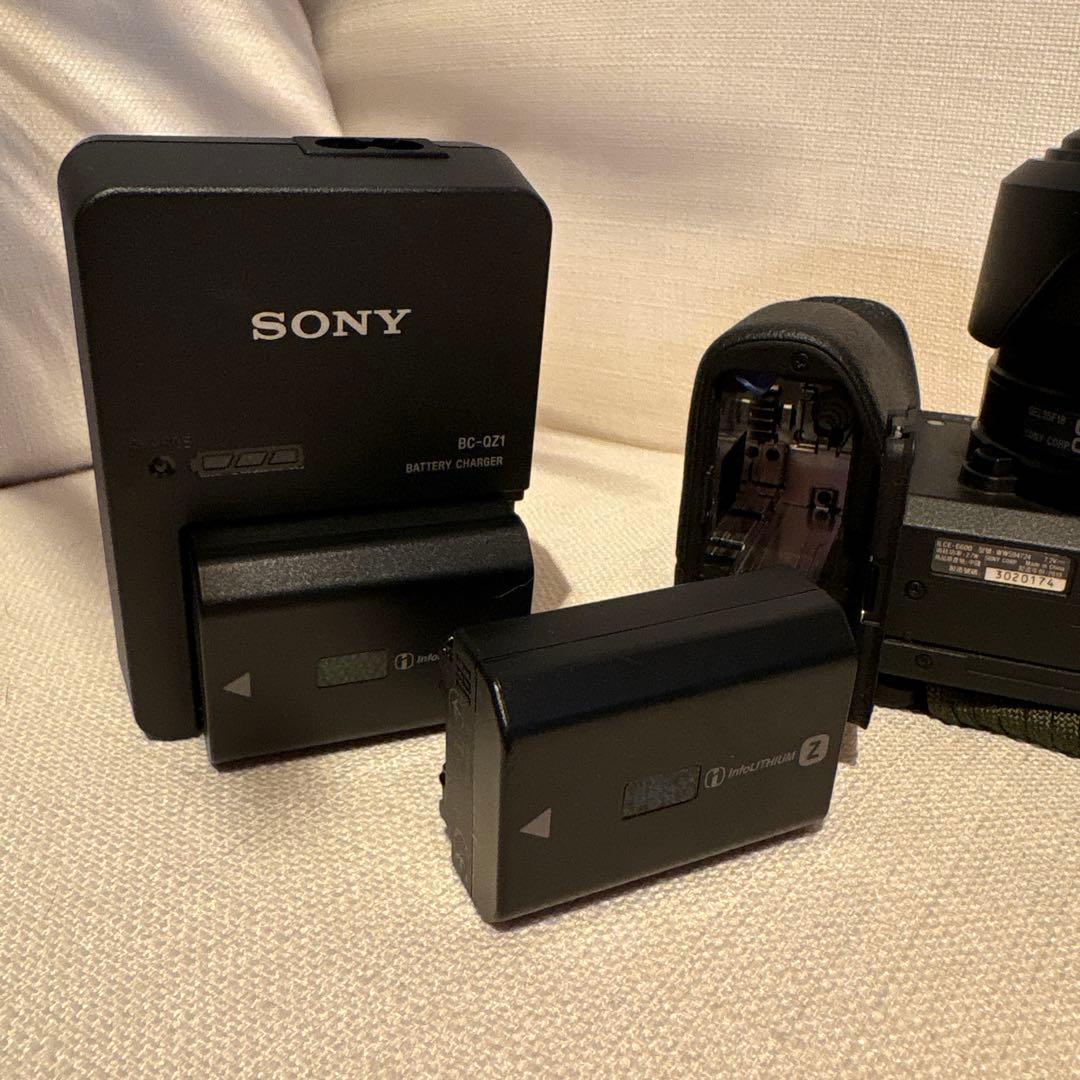 sony α6600標準レンズ付き ＋高倍率ズームレンズ＆予備バッテリー等