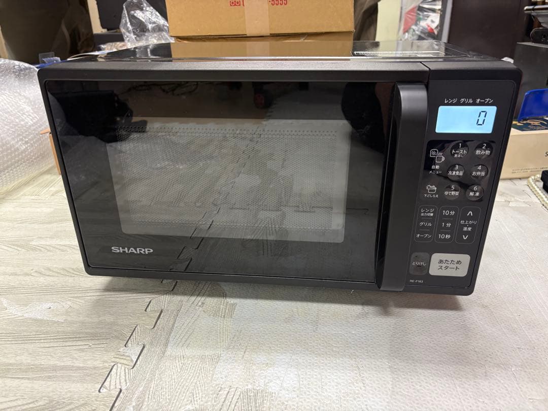 SHARP シャープ　RE-F163B ブラック